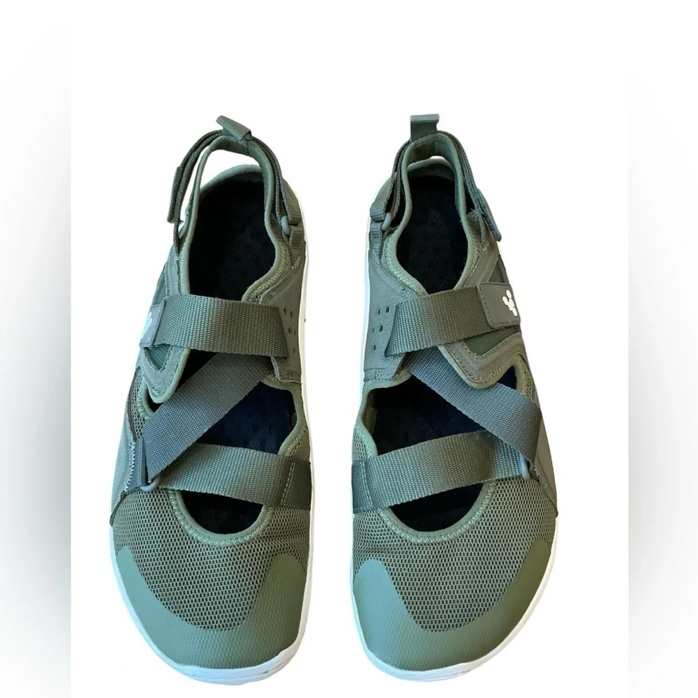 VivoBarefoot Tracker Hiking  Strappy Sandals in Olive Green Size EU 44